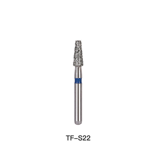 AZDENT Diamond Bur TF S22 Flat Cone 5pcs/Pack-azdentall.com