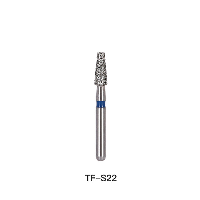 AZDENT Diamond Bur TF S22 Flat Cone 5pcs/Pack-azdentall.com