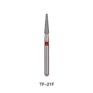 AZDENT Diamond Bur TF 21F Flat Cone 5pcs/Pack-azdentall.com