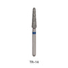 AZDENT Diamond Bur TR 14 Round End Cone 5pcs/Pack-azdentall.com