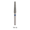 AZDENT Diamond Bur TR 15 Round End Cone 5pcs/Pack-azdentall.com