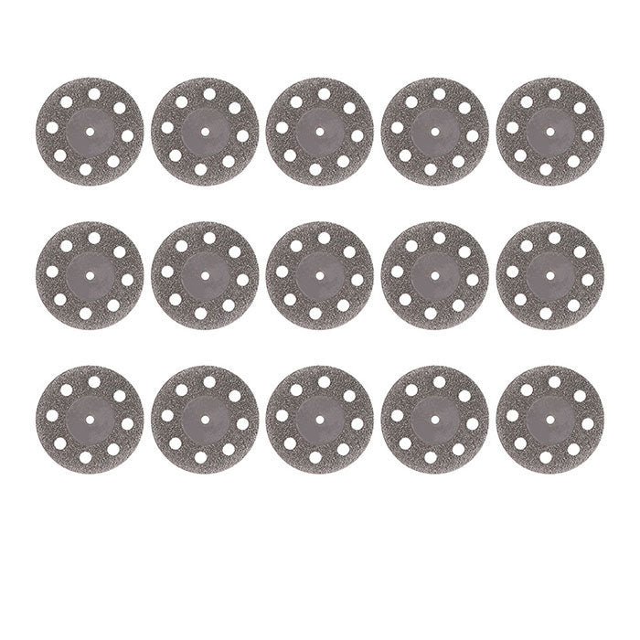 Dental Lab Diamond Disc Cutting Double Side Disk Tool For Polisher 22mm 15pcs/box - azdentall.com