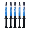 5 Kits Dental Temporary Flow Light Cure Filling Composite Material Resin 2.5g Blue - azdentall.com