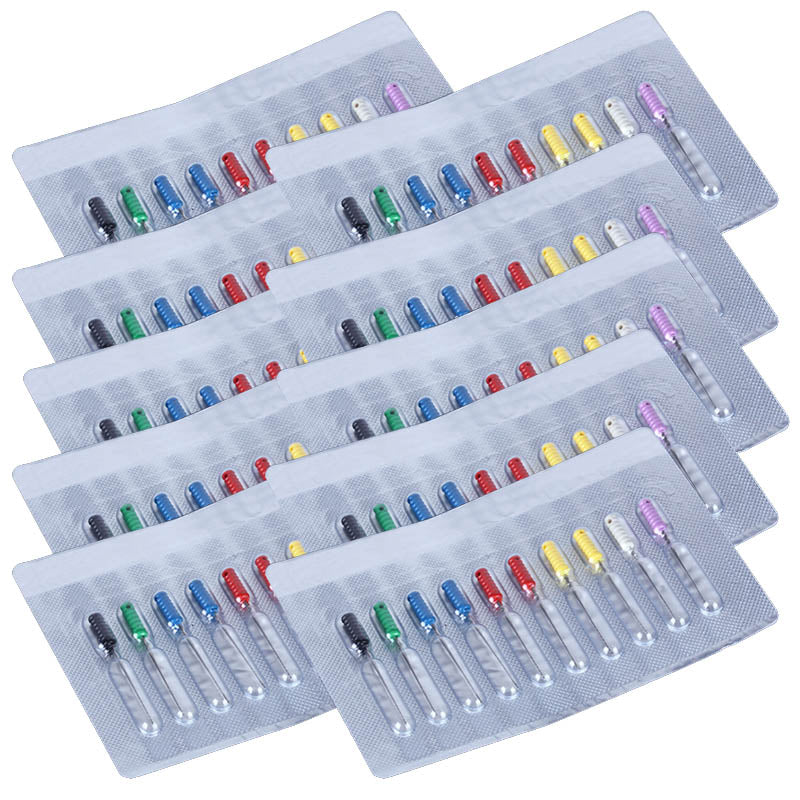 AZDENT Dental Barbed Broaches Files Stainless Steel 25mm 10/Pk-azdentall,com