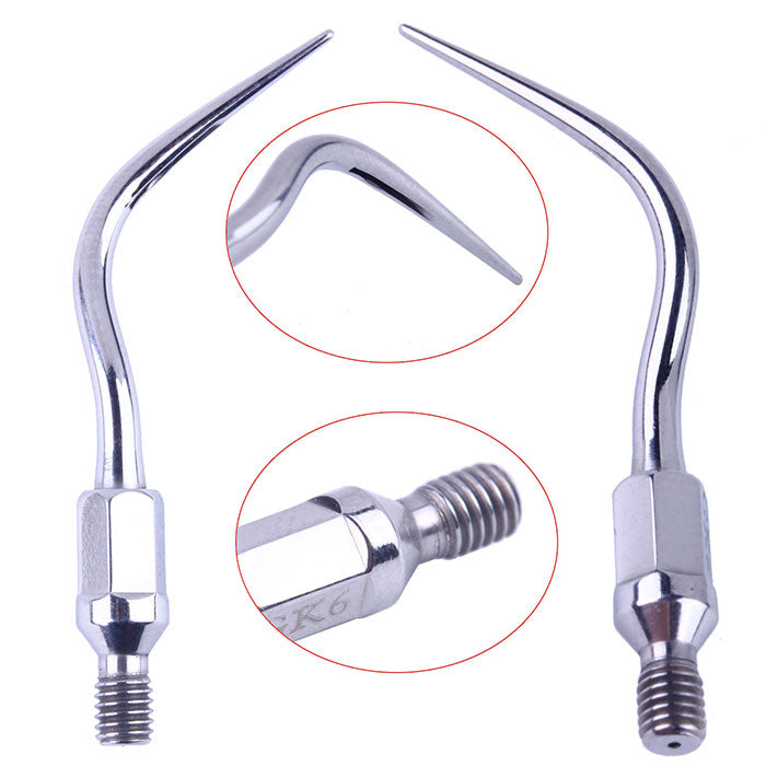 Dental Ultrasonic Air Scaler Scaling Handpiece Tips GK6 - azdentall.com