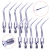 10 Pcs Dental Ultrasonic Air Scaler Scaling Handpiece Tips GK4 - azdentall.com