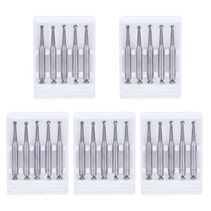 Dental RA #5 Round Carbide Bur for Slow Speed Latch 1.6mm 5pcs/Box-azdentall.com