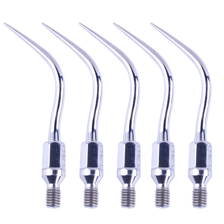 5 Pcs Dental Ultrasonic Air Scaler Scaling Handpiece Tips GK7 - azdentall.com