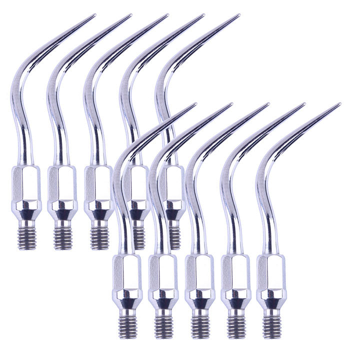 10 Pcs Dental Ultrasonic Air Scaler Scaling Handpiece Tips GK6 - azdentall.com