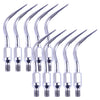 10 Pcs Dental Ultrasonic Air Scaler Scaling Handpiece Tips GK6 - azdentall.com