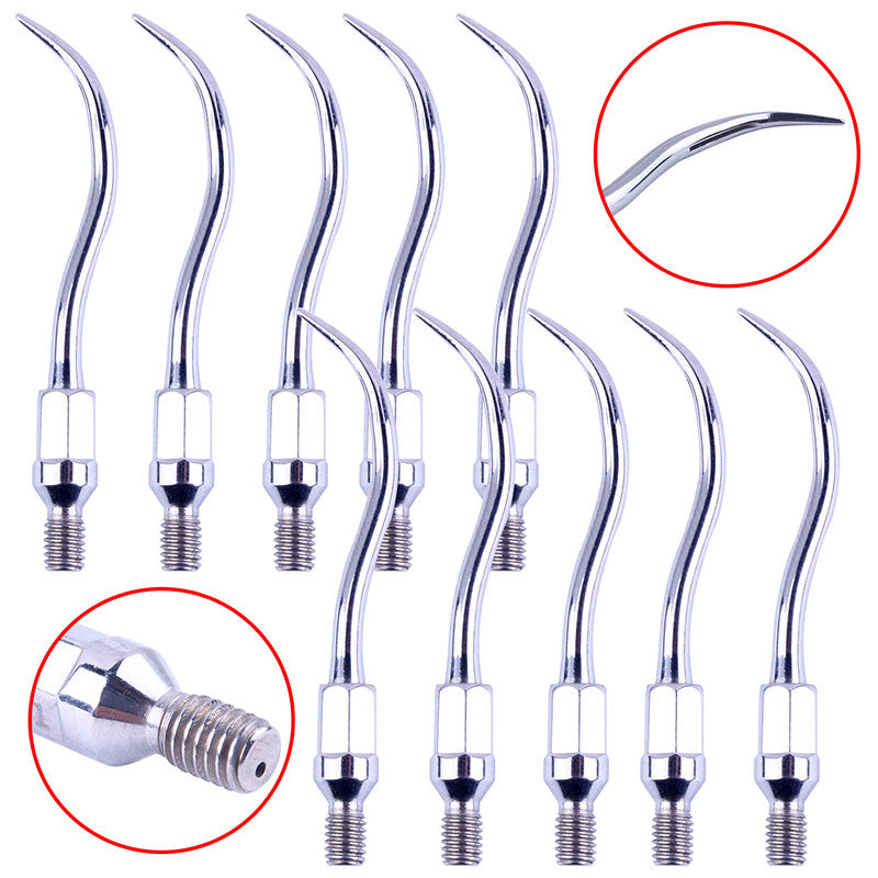10 Pcs Dental Ultrasonic Air Scaler Scaling Handpiece Tips GK1 - azdentall.com