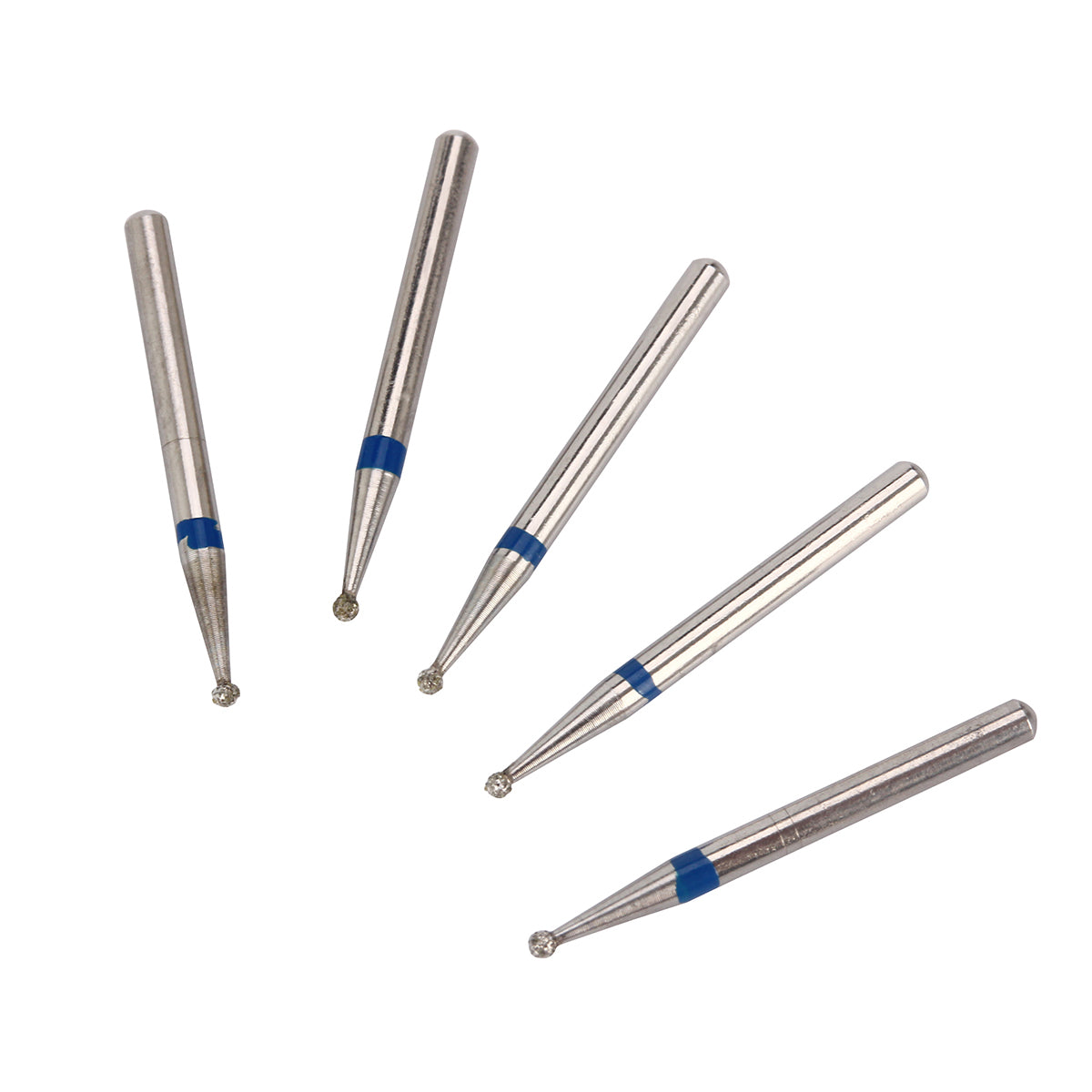 AZDENT Diamond Bur FG BR-45 Round Ball 5pcs/Pack-azdentall.com