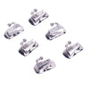 AZDENT Dental Orthodontic Buccal Tube 1st Molar Bondable Split Non-Convertible Roth 0.018 (UR UL LL LR) 50Sets/Box - azdentall.com