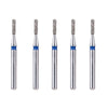 AZDENT Diamond Burs FG SF-41 Straight Flat End Two Layers 5pcs/Box - azdentall.com