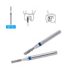 AZDENT Diamond Burs FG SF-41 Straight Flat End Two Layers 5pcs/Box - azdentall.com