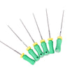 AZDENT Dental Hand K-Files Stainless Steel 25mm #35 Green 6pcs/Box-azdentall.com