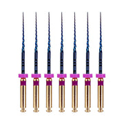 AZDENT Dental NITI Rotary Engine Files Heat Activated 25mm S1 6pcs/Pk-azdentall.com