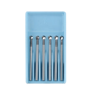 Dental FG #8 SL Surgical Length Round 25mm Carbide Burs 6pcs/Box-azdentall.com