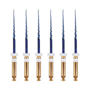 AZDENT Dental NITI Rotary Engine Files Heat Activated 25mm S2 6pcs/Pk-azdentall.com
