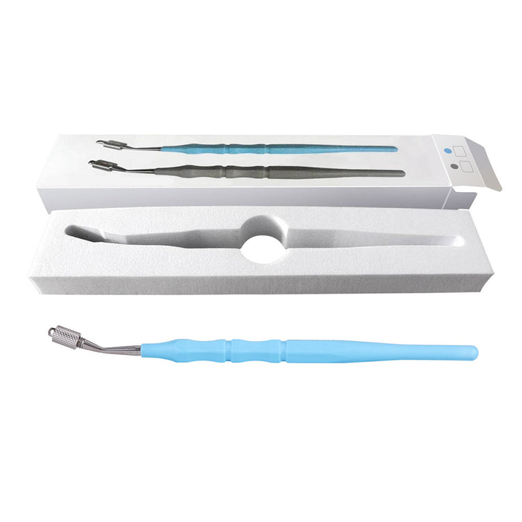 Dental Files Holder Hand Use Posterior Root Canal Clip Light Blue-azdentall.com