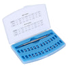 AZDENT Dental Orthodontic Self-ligating Ceramic Brackets Braces Roth 0.022 Hooks on 345 Third Generation 20pcs/Box - azdentall.com