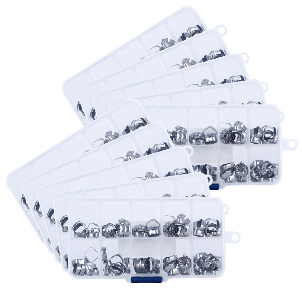 10 Boxes AZDENT 1st M Series Bands with Buccal Tube Convertible Roth .022 Single U/1 L/1 36#-40+# 20sets/Box - azdentall.com