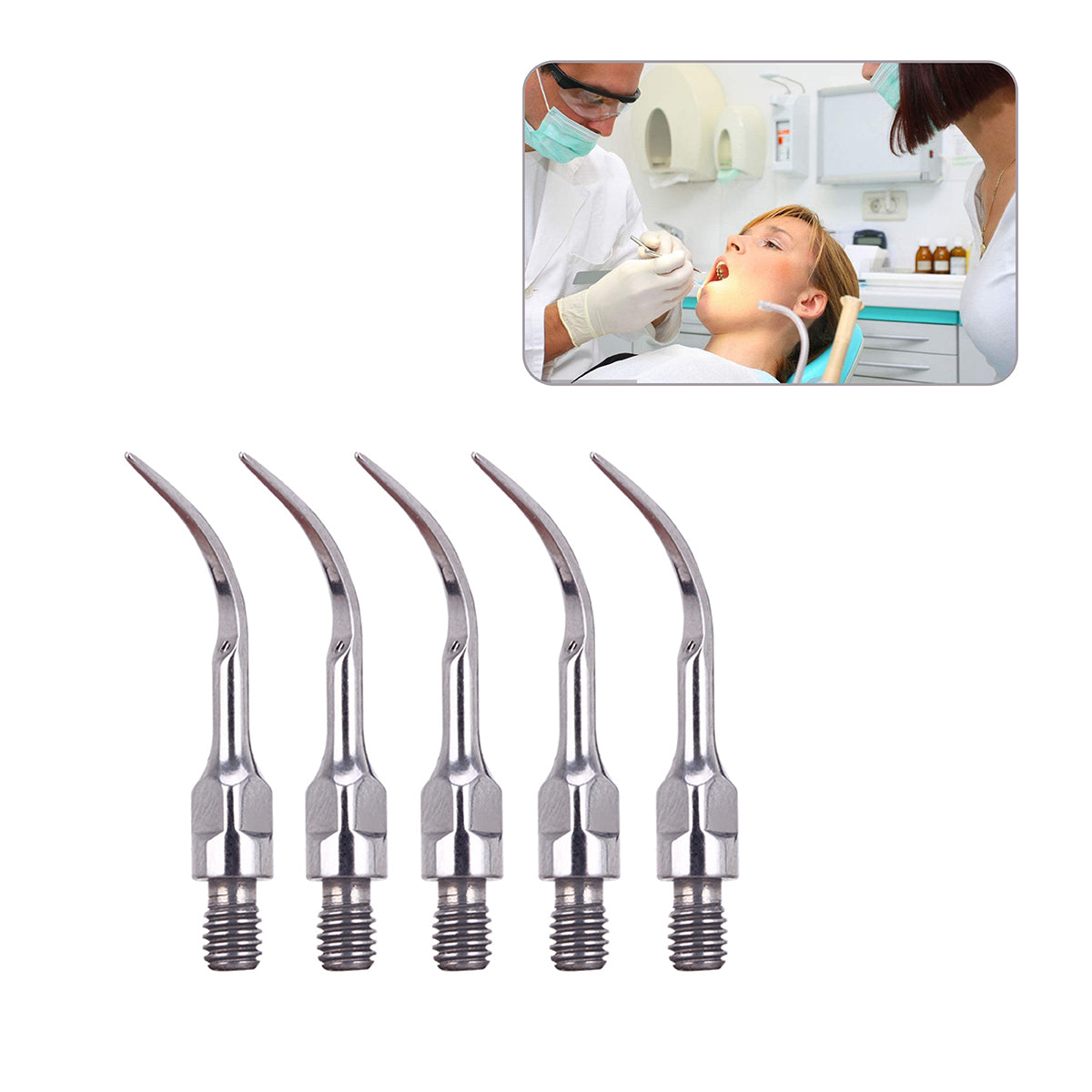 5pcs Ultrasonic Scaler Periodontic Tips PS1