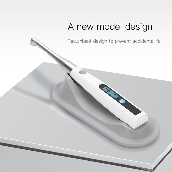 Dental LED Curing Light Cordless 1S Cure Recumbent 3 Mode with 360° Rotating Head 1400mW/cm² 5W Power - azdentall.com