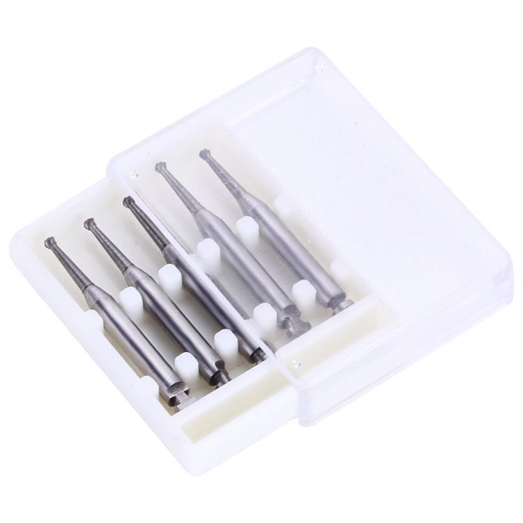 Dental RA #3 Round Carbide Bur for Slow Speed Latch 1.2mm 5pcs/Box-azdentall.com