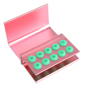 Dental Burs Holder Block 10 Holes with Silicon Cover FG RA Autoclavable-azdentall.com