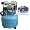 Dental Noiseless Oil Free Oilless Air Compressor 40L 780W 150L/min for 1PC Dental Chair