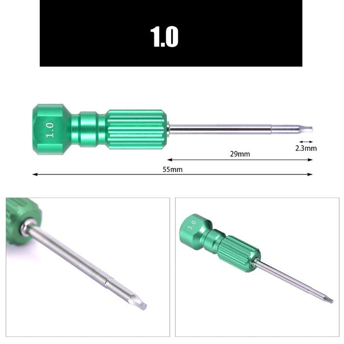Dental Implant Screw Driver Manual Use 1.0, Green Color - azdentall.com