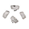 AZDENT Dental Orthodontic Buccal Tube 1st Molar Bondable Full Size Assorted Quadrants(UR UL LL LR) 4pcs/Bag - azdentall.com