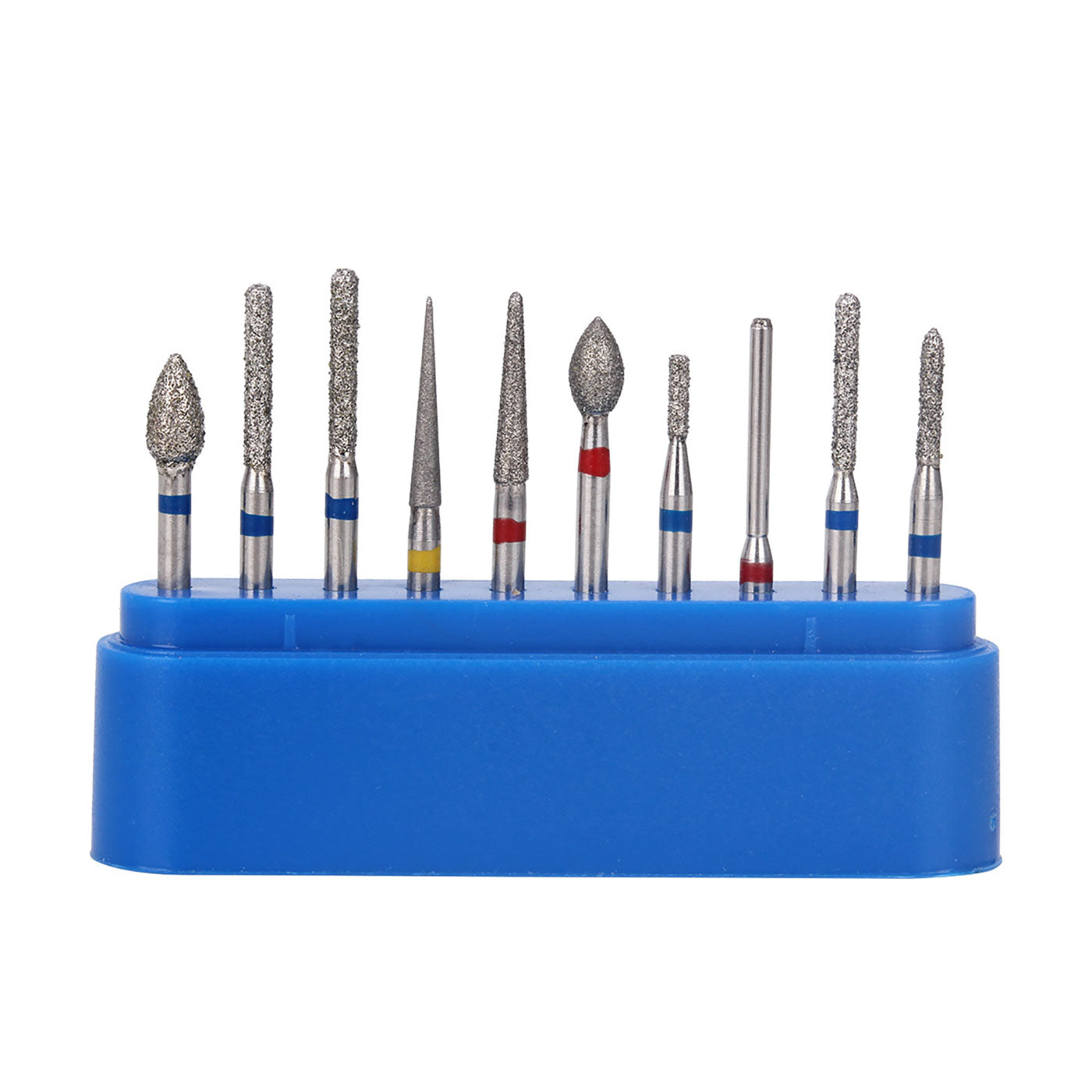 AZDENT Dental Diamond Bur FG-112 Crown Preparation Anterior Teeth Kit 10pcs/Kit-azdentall.com