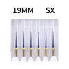 AZDENT Dental NITI Rotary Engine Files Heat Activated 19mm SX 6pcs/Pk-azdentall.com