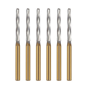 Dental FG Carbide Finishing Burs 25mm Gold 6pcs/Box - azdentall.com