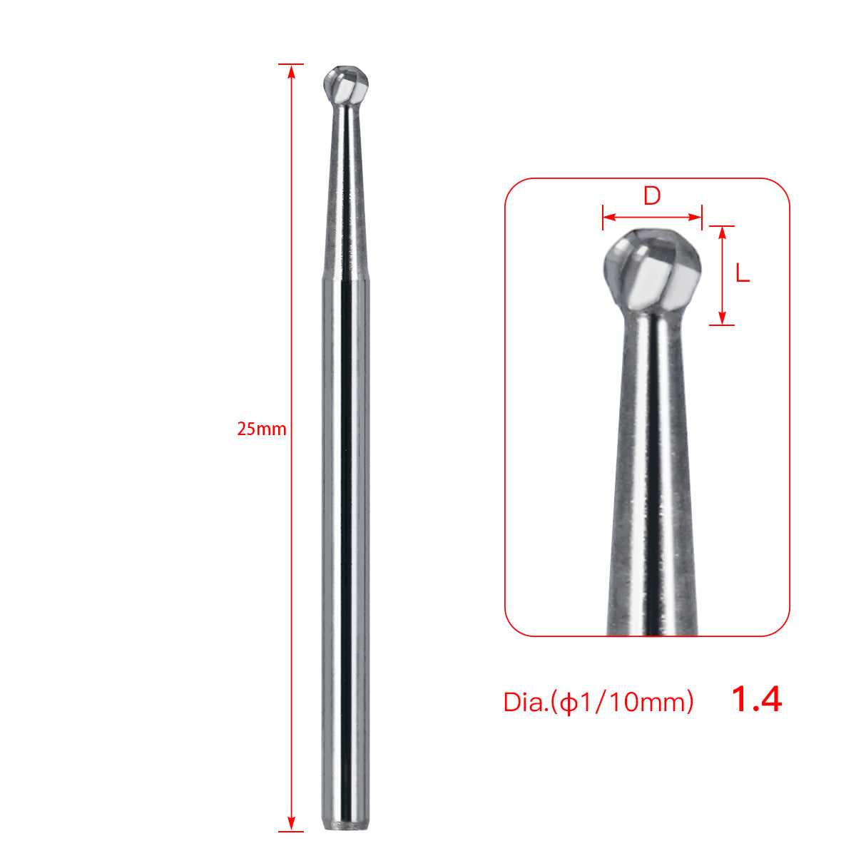 10-100pcs Dental Carbide Burs FG # Round for High Speed Handpiece in bulk 10/pk 10-100pcs Dental Carbide Burs FG # Round for High Speed Handpiece in bulk 10/pk