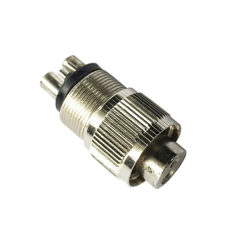 Dental High Speed Handpiece Adapter Converter Stainless Steel 4 Holes to 2 Holes - azdentall.com