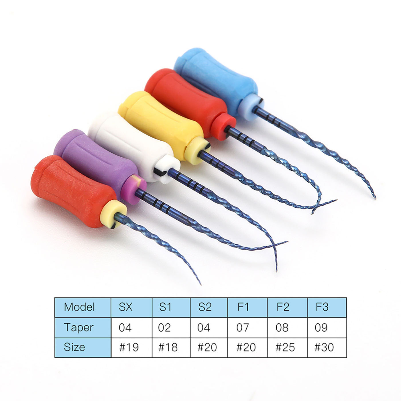 AZDENT Dental Hand NiTi Super Files Heat Activated 25mm 6Pcs/Pack - azdentall.com