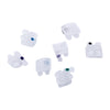 AZDENT Dental Orthodontic Ceramic Bracket Braces MBT 0.018 Hooks On 345 20pcs/Box - azdentall.com