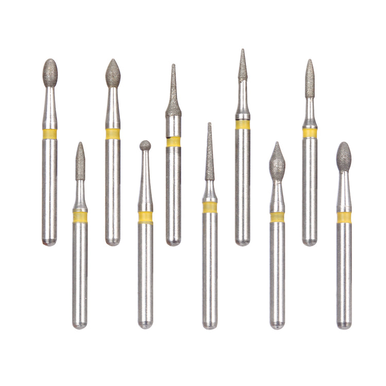 AZDENT Dental Diamond Bur FG-117 Composite Repair Kit 10pcs/Kit-azdentall.com