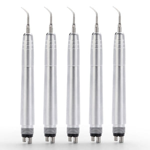Dental Air Scaler Handpiece 4 Holes With 3 Scaler Tips 5pcs