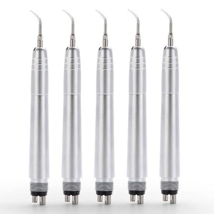 Dental Air Scaler Handpiece 4 Holes With 3 Scaler Tips 5pcs