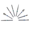 100pcs AZDENT Dental Diamond Burs FG 1.6MM 20 Fixed Types 20 Boxs/Kit - azdentall.com