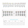 AZDENT Dental Metal Brackets Standard MBT Slot .022 Hooks on 345 20pcs/Pack - azdentall.com