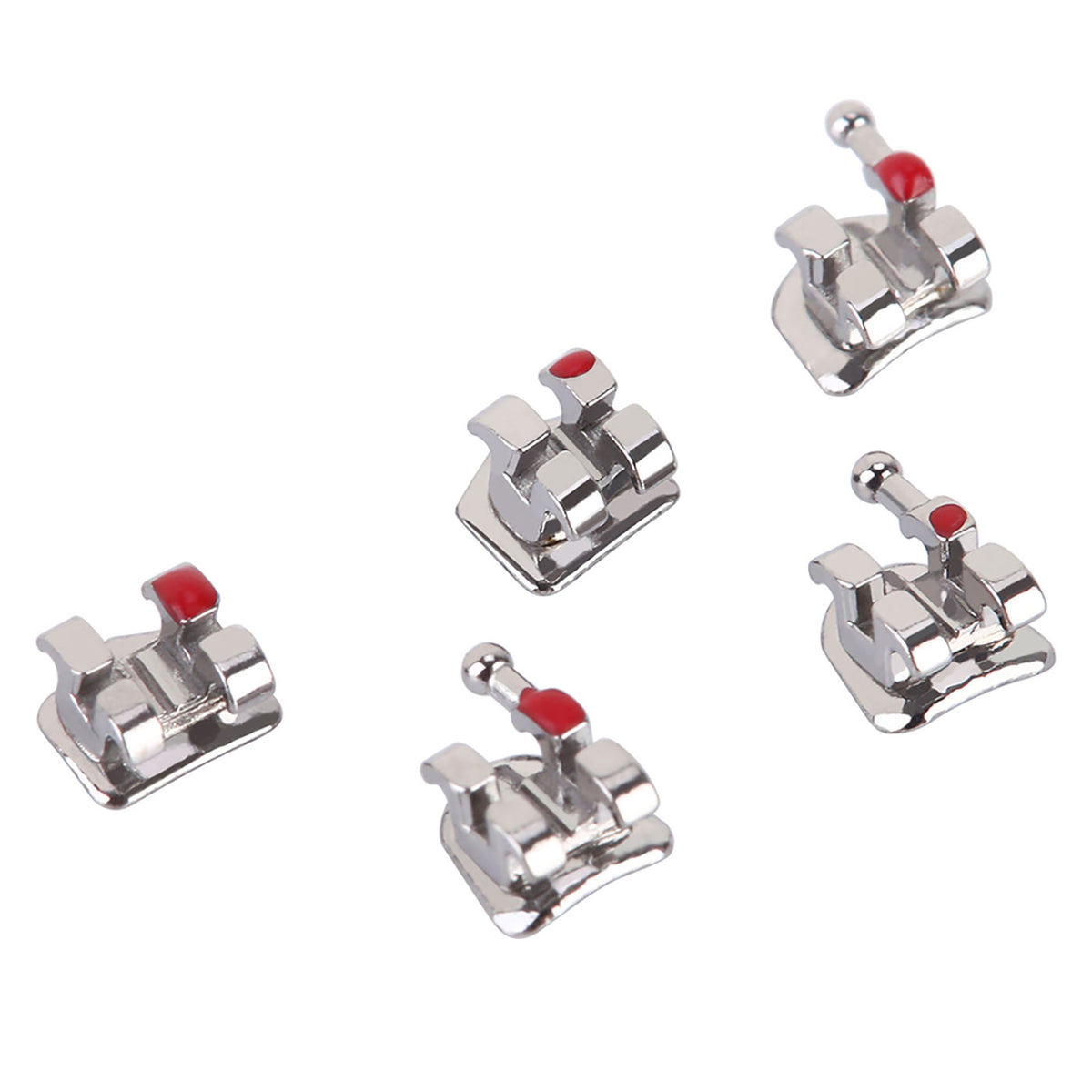 3x Staffe Autoleganti Ortodontiche AZDENT Mini Roth 0.022 Con Ganci 3-4 3x Staffe Autoleganti Ortodontiche AZDENT Mini Roth 0.022 Con Ganci 3-4