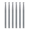 Dental FG #4 SL Surgical Length Round 25mm Carbide Burs 6pcs/Box-azdentall.com