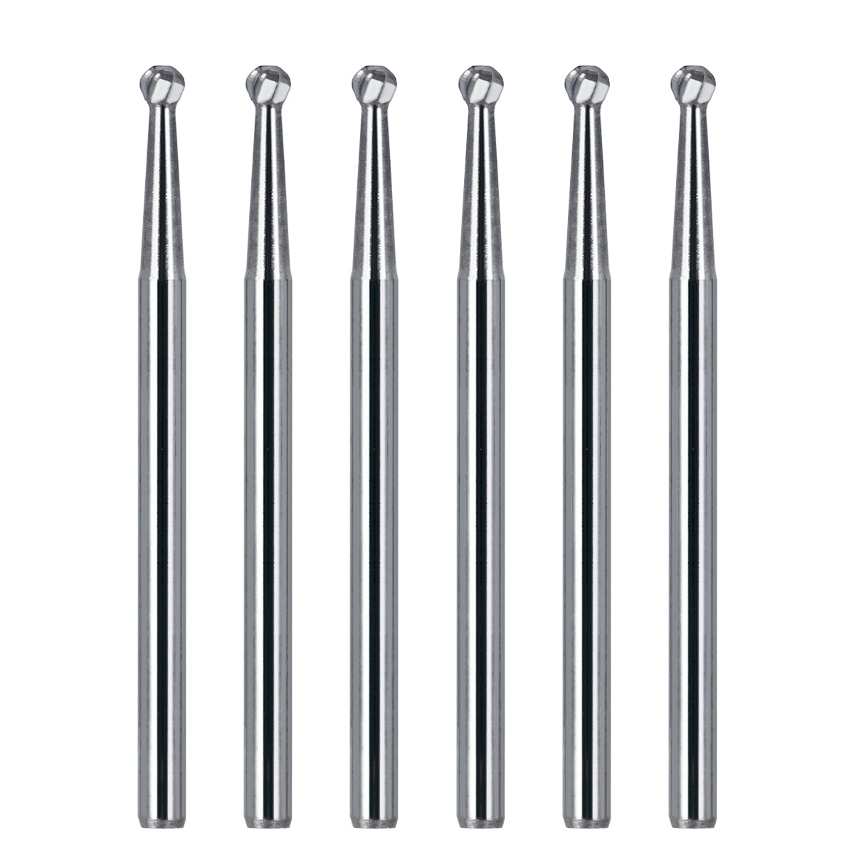 Dental FG #4 SL Surgical Length Round 25mm Carbide Burs 6pcs/Box-azdentall.com