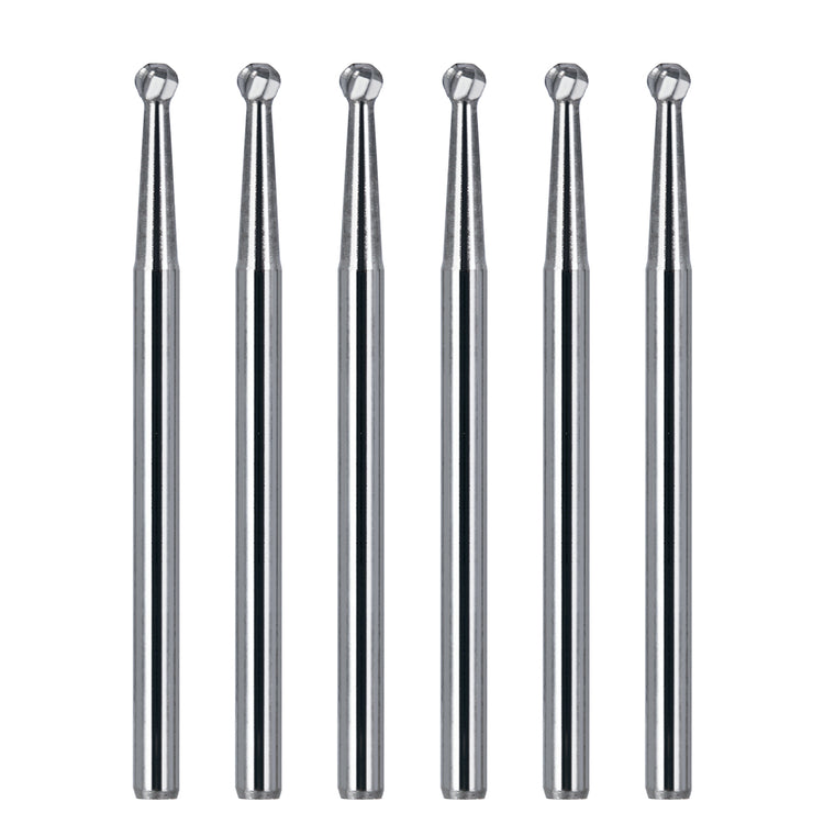 Dental FG #4 SL Surgical Length Round 25mm Carbide Burs 6pcs/Box-azdentall.com