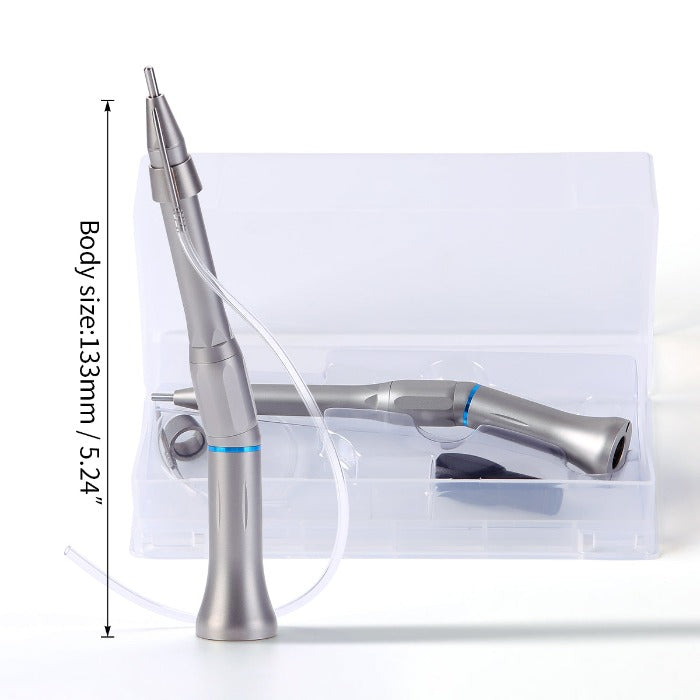 Dental 1:1 20 Degree Surgical Low Speed Contra Angle Handpiece Straight Head - azdentall.com